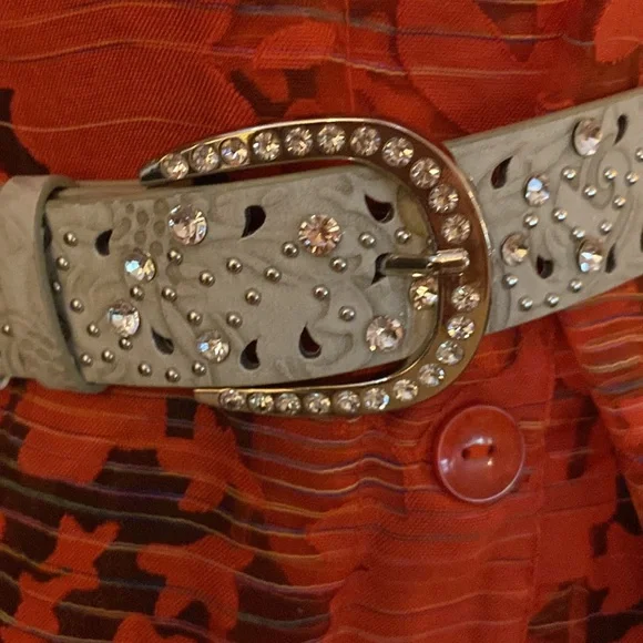 Free BKE Glitz Rhinestones Western Belt size from M to XL - Picture 7 of 13